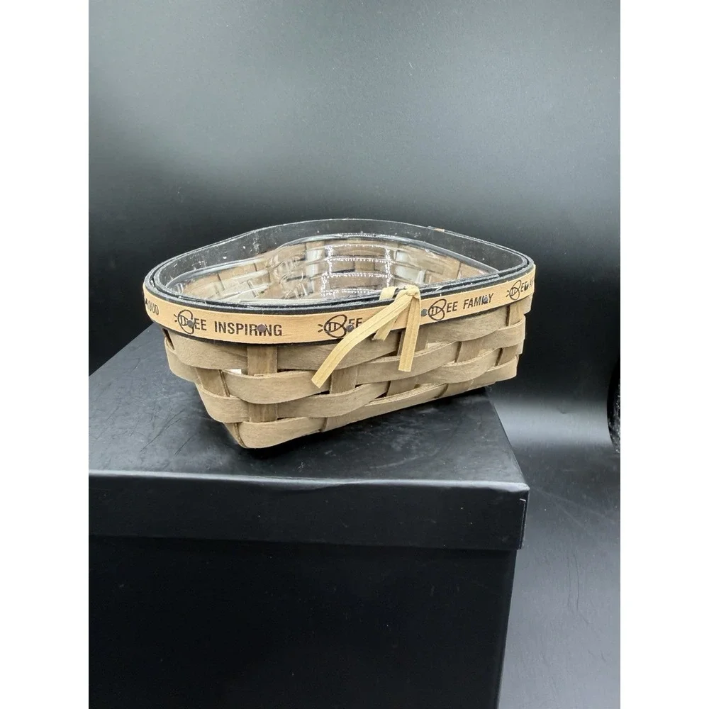 Longaberger 2014 Bee Basket 🧺🐝 w/ Protector – Retired Collectible